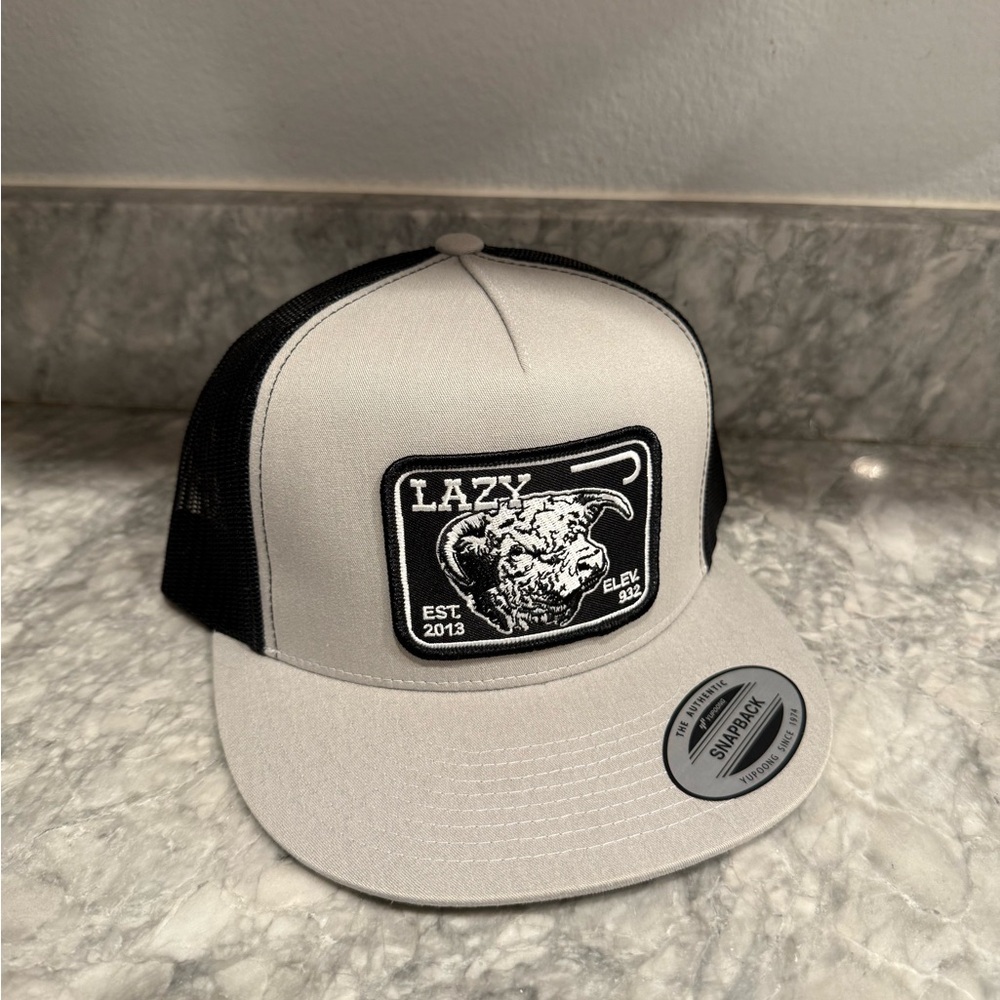 Lazy J Ranch Flat Bill Hat